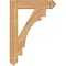 Ekena Millwork Merced Arts & Crafts Smooth Bracket, Western Red Cedar, 3 1/2"W x 20"D x 28"H BKT04X20X28MRC03SWR - alternate 3